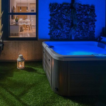 Garden Fisterra - Jacuzzi, Jardin Privado Y Vista Mar Apartment Exterior foto
