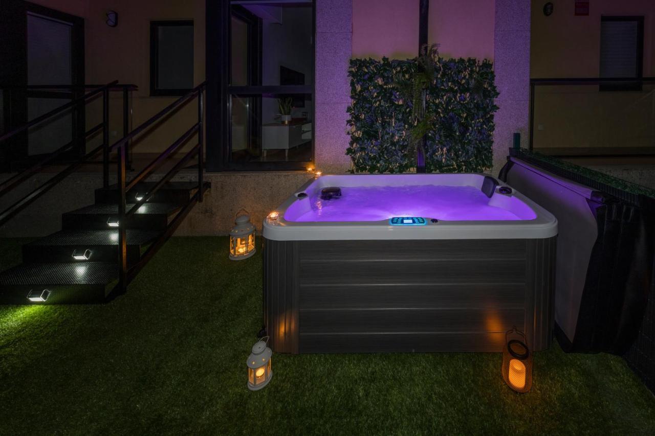 Garden Fisterra - Jacuzzi, Jardin Privado Y Vista Mar Apartment Exterior foto