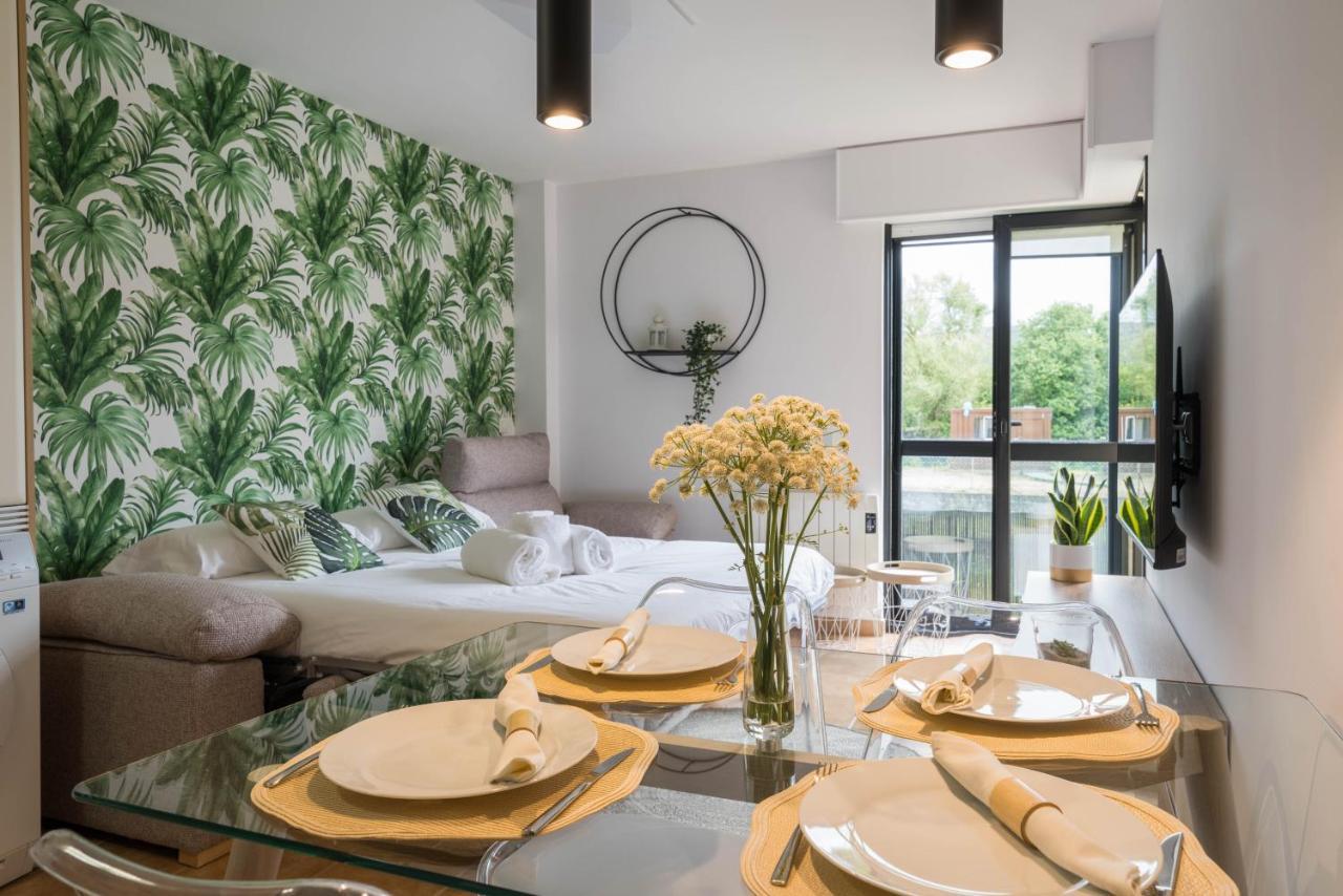 Garden Fisterra - Jacuzzi, Jardin Privado Y Vista Mar Apartment Exterior foto