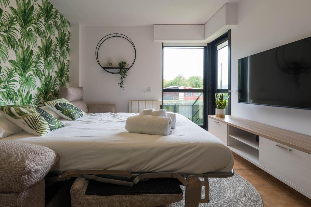Garden Fisterra - Jacuzzi, Jardin Privado Y Vista Mar Apartment Exterior foto